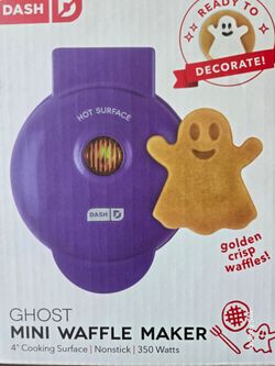 DASH-GHOST mini waffle maker