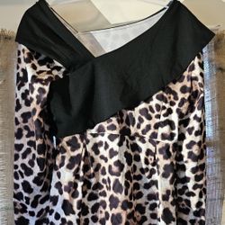 Leopard Print Blouse 
