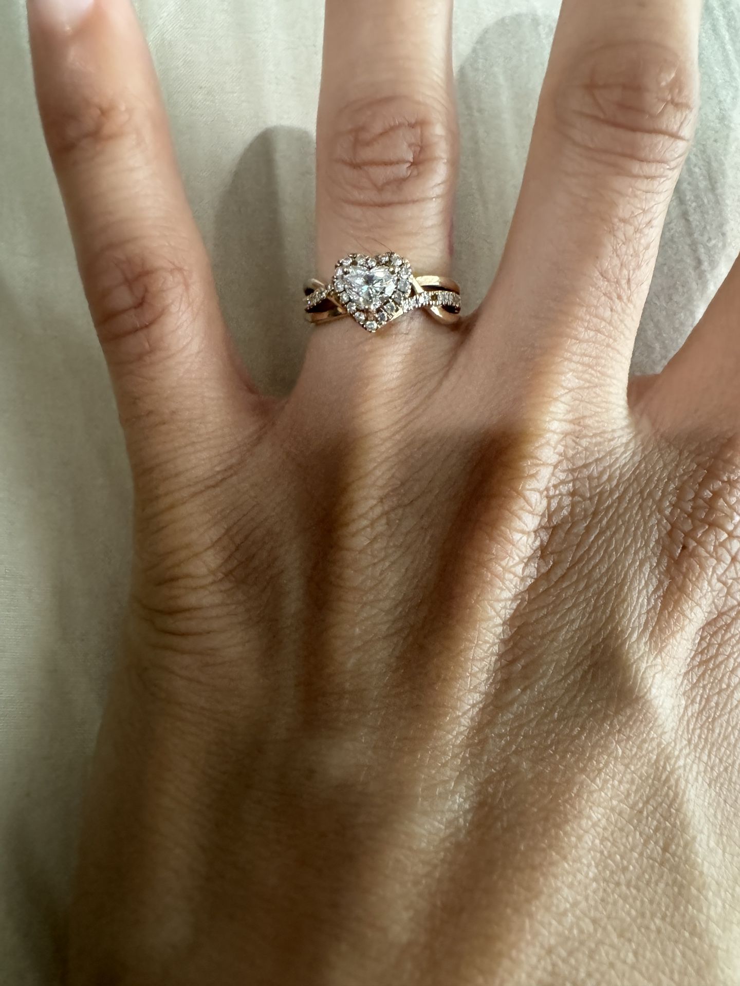 Kay  Heart Engagement Ring Size 5