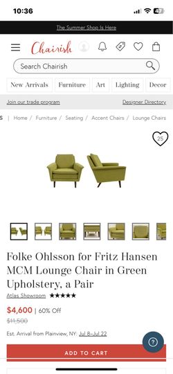 RARE VINTAGE DECOR accent chair