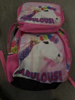 Kids school backpack set 