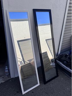 Black and white mirrors