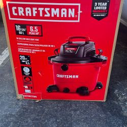 Craftsman 16 Gal.wet and dry Vacuum 