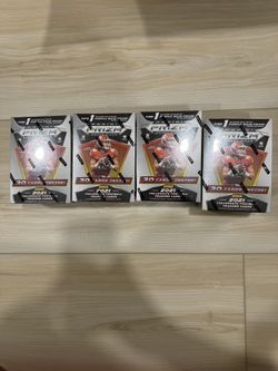 2021 Panini Prizm Draft Picks Collegiate Football Blaster Box - LOT OF FOUR