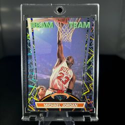 1992 Topps Stadium Club Michael Jordan Beam Team