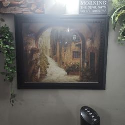 Frame 80 Or Best Offer. "Tuscan Style Painting"