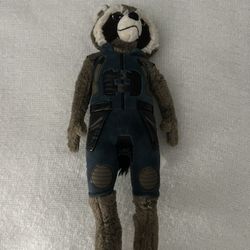 Disney Store Marvel Rocket Raccoon 18” Plush Guardians of the Galaxy Vol. 2 Used