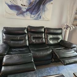 Leather Couch 