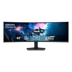 SAMSUNG 49" Odyssey G9 (G95C) Series DQHD 1000R Curved Gaming Monitor, 240Hz, 1m