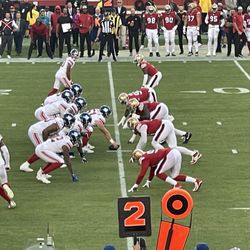 49ers Vs Bears Row 17, 23 Yard Line