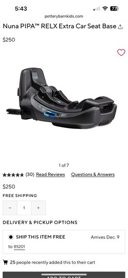 Nuna Car Seat Base