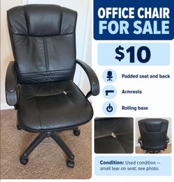 Office Chair for Sale – $10