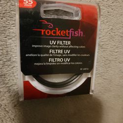 Rocketfish - 55mm UV Lens Filter New