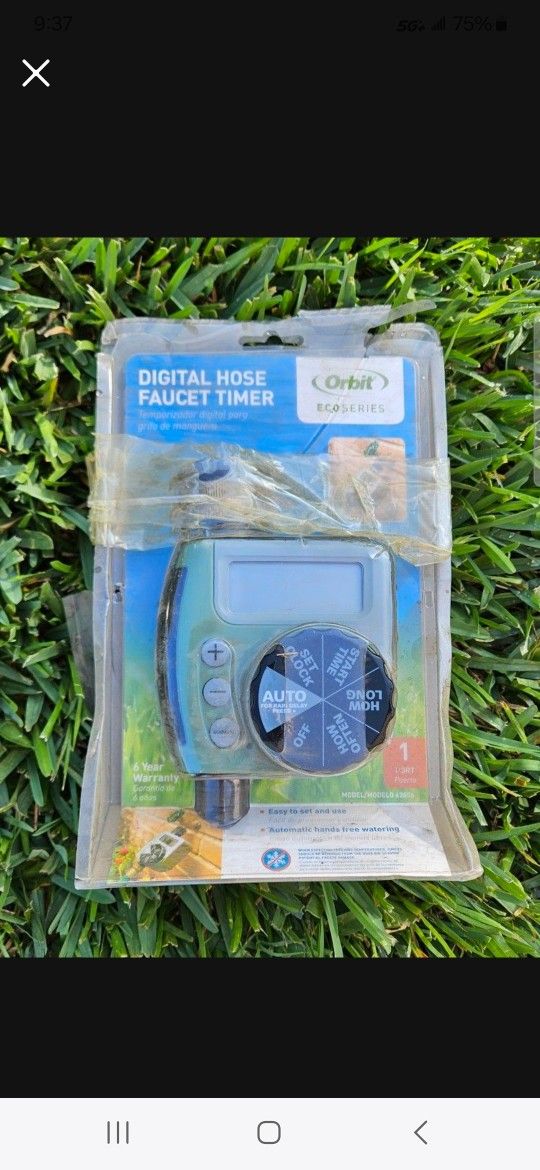 ORBIT HOSE SPRINKLER TIMER NEW $10