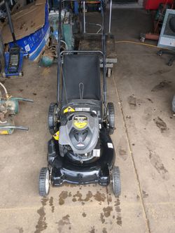 Briggs& Stratton Yard machine lawn mower