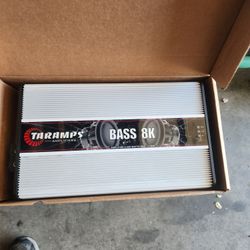 TARAMPS 8K 1OHM AMPLIFIER 