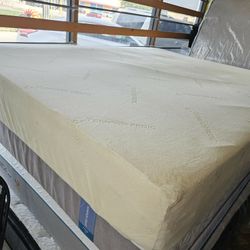 Mattress And Box Spring Queen Size 
