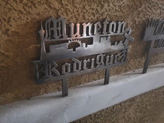 Car club plaques , lowrider trunk base kit usa flags thick cnc