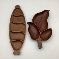 Genuine Harmony Caribbean Hand Craft Divided Serving Tray - $10 EACH - YOU PICK