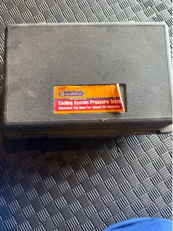 Coolant pressure tester set