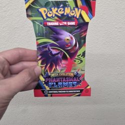 Pokémon Mega Evolution Phantasmal Flames Booster Pack
