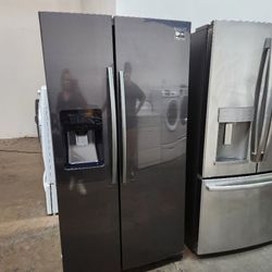 REFRIGERATOR Samsung BLACK STAINLESS STEEL SBS 