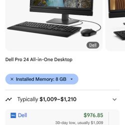 Dell All In One 1tb 12gb Ram Touchscreen i7