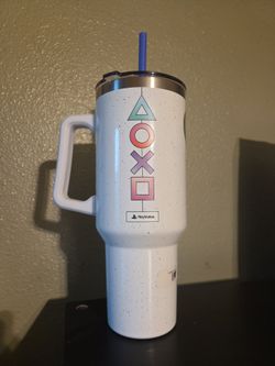 New Playstation Brand Tumbler Water Mug
