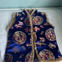 Chinese New Year Vest - Size M (8-10)