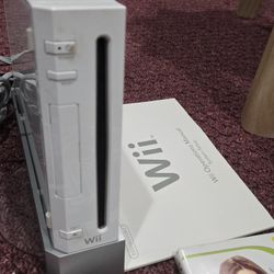 Wii Console And Accessories 