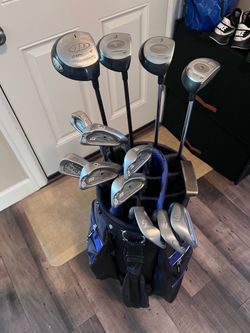 Complete 14 Club Set of Men’s PING Golf Clubs with Datrek Bag