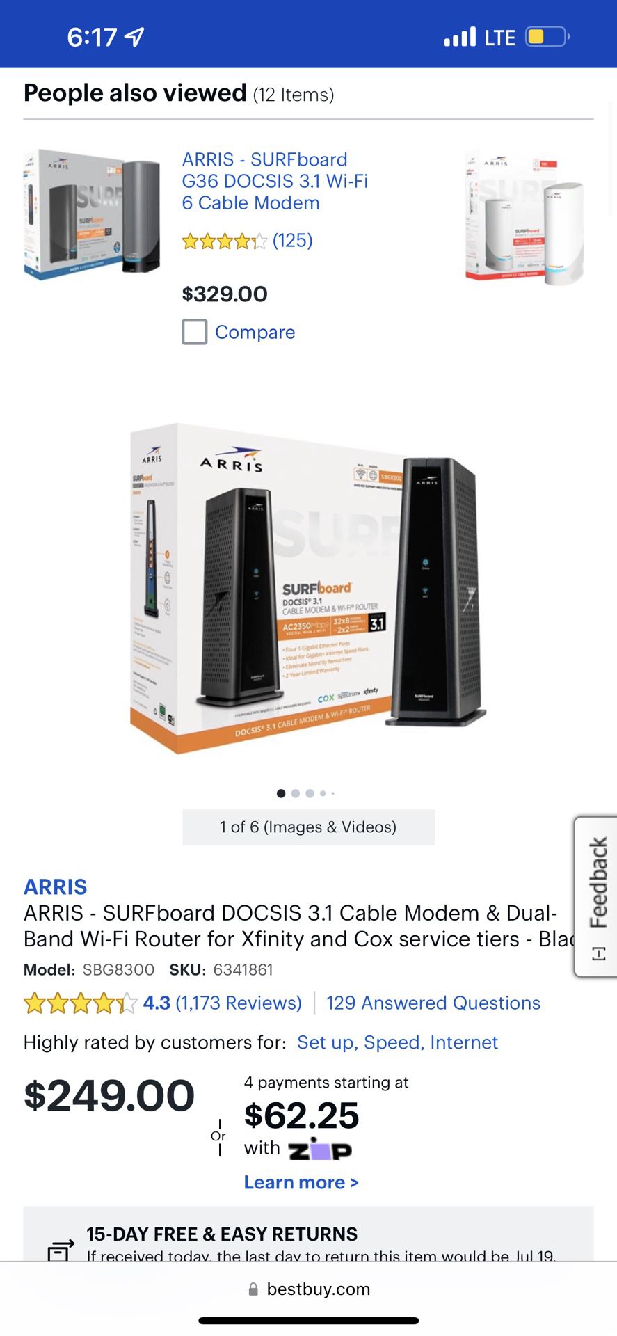 WiFi Router And Cable Modem 