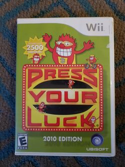 Press Your Luck -- 2010 Edition (Nintendo Wii, 2009)
