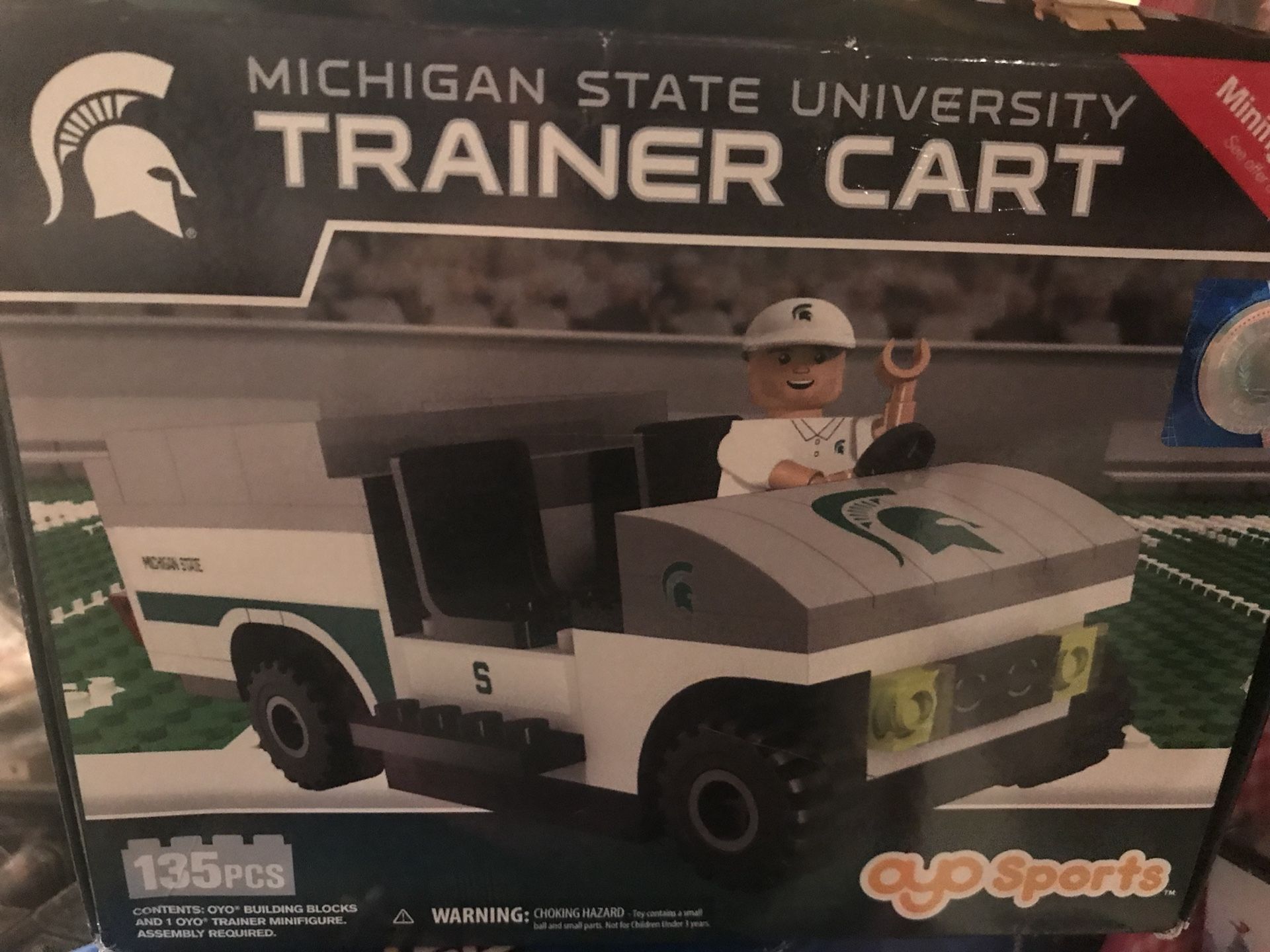 Oyo Michigan state trainer cart