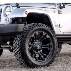 WHEELS TIRES PACKAGE. SUSPENSION LIFT KIT. AUTO PARTS 