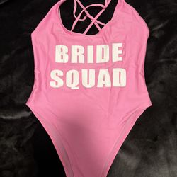 Pink Bride squad One Piece
