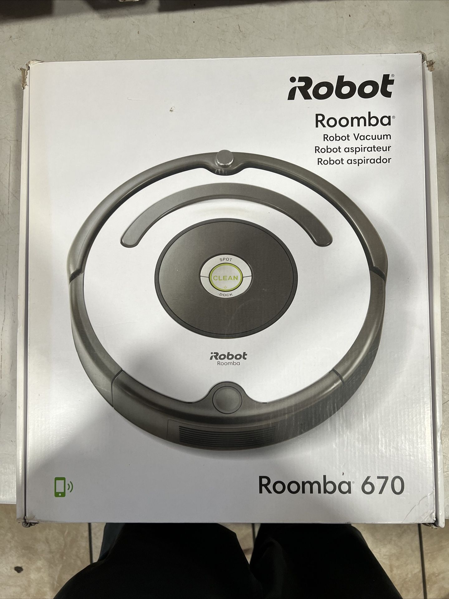 iRobot Roomba 670 Vacuum Cleaning robot