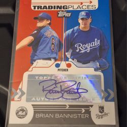 2007 Topps - Trading Places Autographs #TPA-BB
Brian Bannister