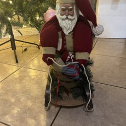 Christmas Antique Santa Claus Decorations 