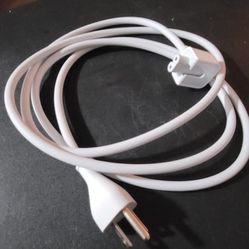 Authentic Apple Mac Macbook Power Adapter Charger Extension Cord Cable 2.5A 125V