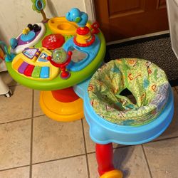 Baby Around We Go Activity Center $40 Obo