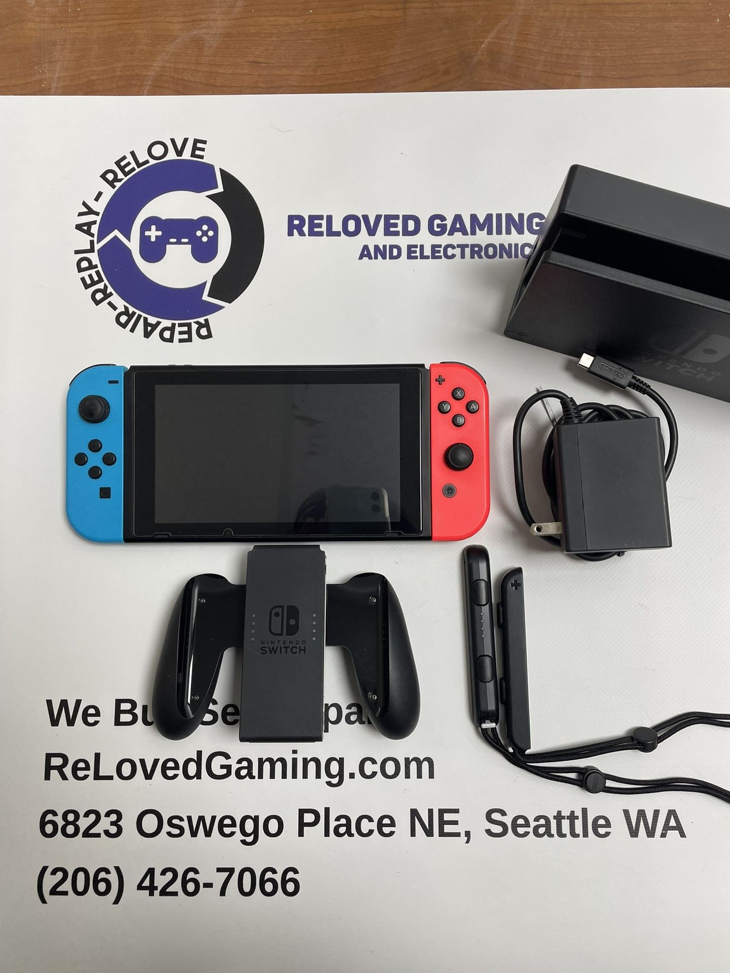 Nintendo Switch - With Everything You Need - 2 Month Warranty - For Sale Or Trade