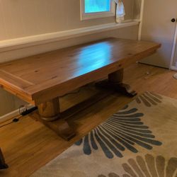 Solid Hardwood Large Table 96x40