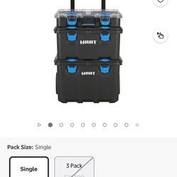 HART Stack System, Mobile Tool Storage and Organization, Black & Blue