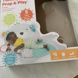 Baby Tummy Time Prop & Play Mat