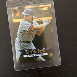 Larry Walker Baseball Card