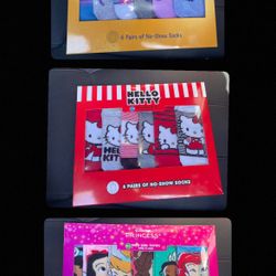 Disney Character Socks (6 count)