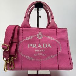 𝐏𝐑𝐀𝐃𝐀   Canapa 2way Shoulder Bag