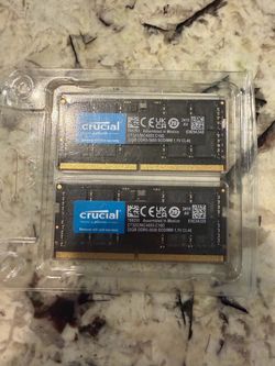 Crucial 64GB DDR5-5600 SODIMM RAM Kit (2x32GB)