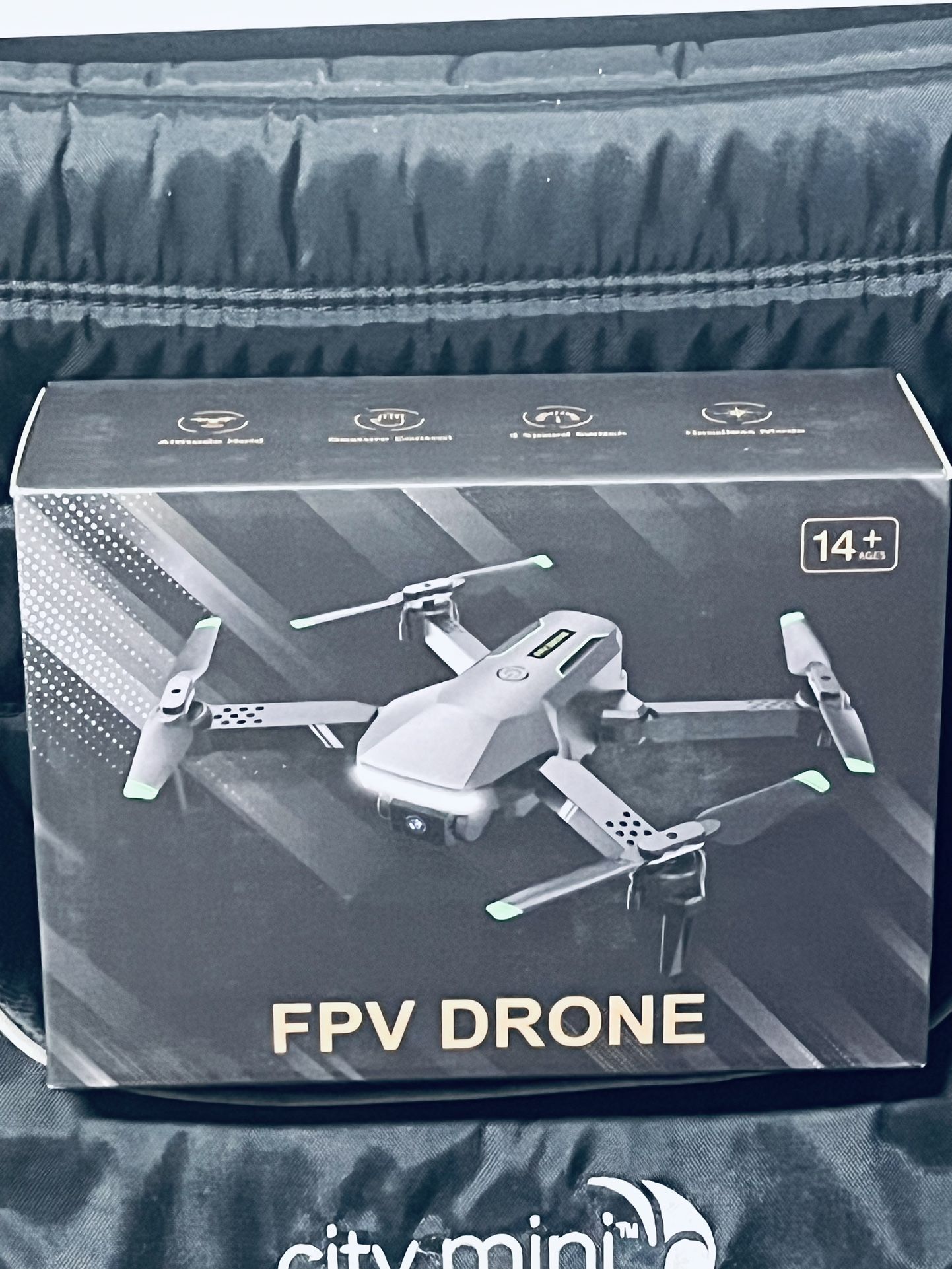 Brand new Drone with REAL WIFI TRANSMISSION Camera 1080P HD, FPV Drones with 2 Batteries,